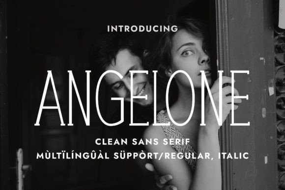 Angelone Typeface for Editorial Elegance