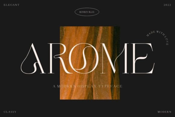 Arome Font: Elevating Campaigns with Elegant Typography
