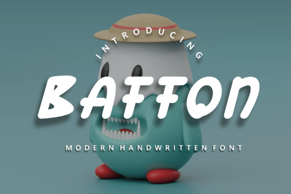 Baffon Font Adds Whimsy to Your Branding Projects