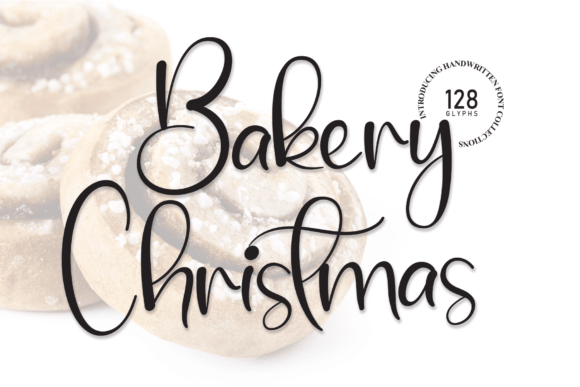 Bakery Christmas Font for Web Design and Branding Projects