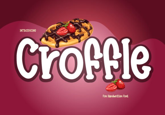 Croffle Font: A Playful Serif for Creative Product Makers