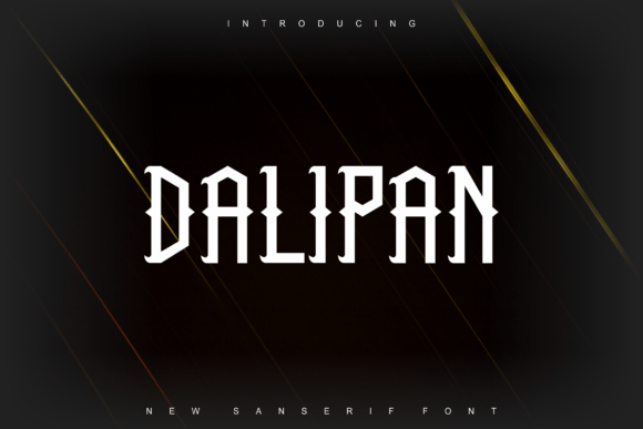 Dalipan Font for Headlines and Branding