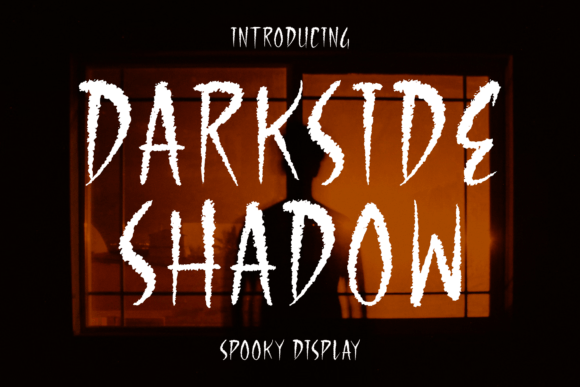 Darkside Shadow: A Spooky Script Font for Bold Projects