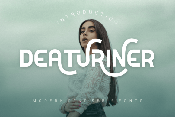 Deaturiner Font for Bold Web Design and Branding