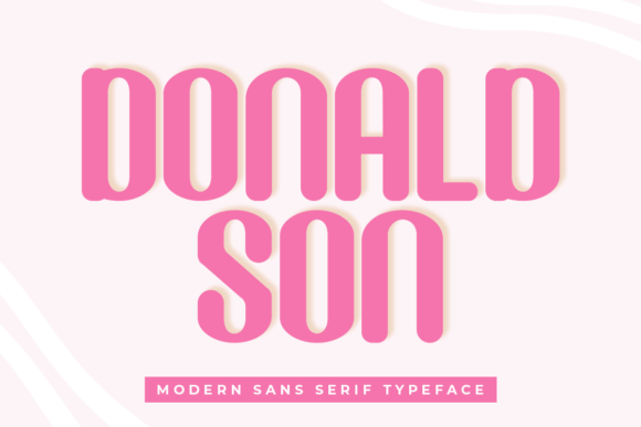 Donaldson Font: A Playful Typeface for Engaging Publications