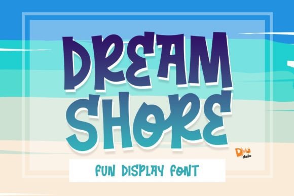 Dream Shore Font Review: A Playful Display Typeface for Creative Projects