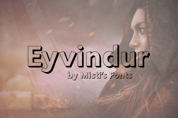 Eyvindur Font: A Stylish Display Typeface for Editorial Projects