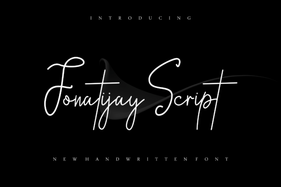 Fonatijay: A Handwritten Font for Business Branding