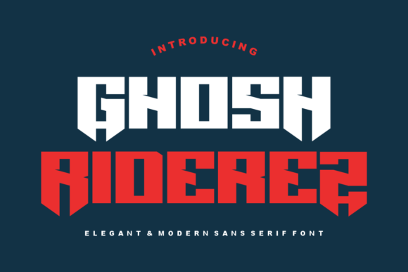 Ghosh Riderez Font Elevates Campaign Headlines and Branding