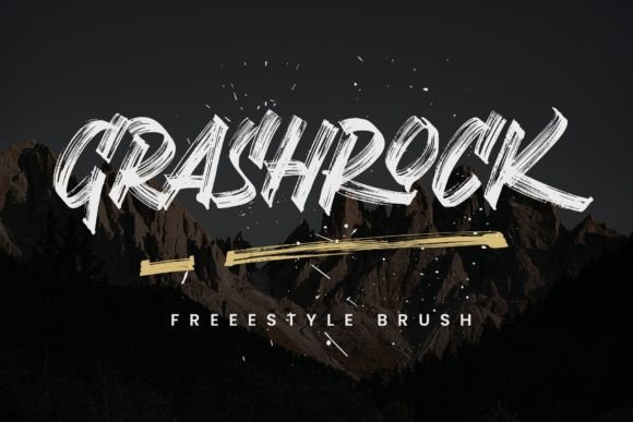 Grashrock Font for Dynamic Campaign Design