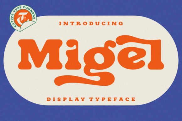 Migel Typeface for Editorial Design Projects