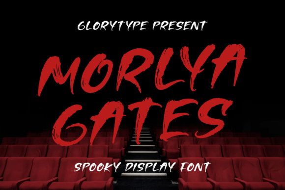 Morlya Gates: A Spooky Script Font for Creative Publishing