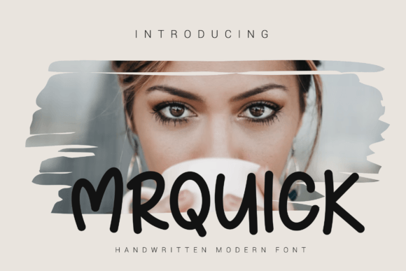 Mrquick Font: Bold Handwritten Typography for Web Designers