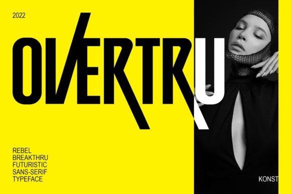 Overtru Font: A Bold Statement for Modern Web Design