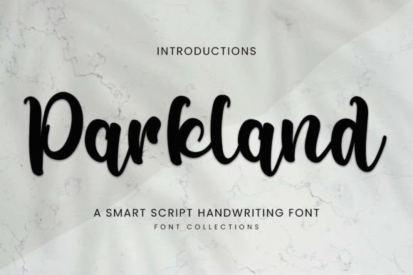Parkland: A Script Font for Editorial Elegance