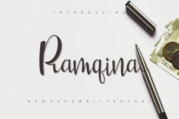 Ramqina Font for Logo Design and Branding Projects