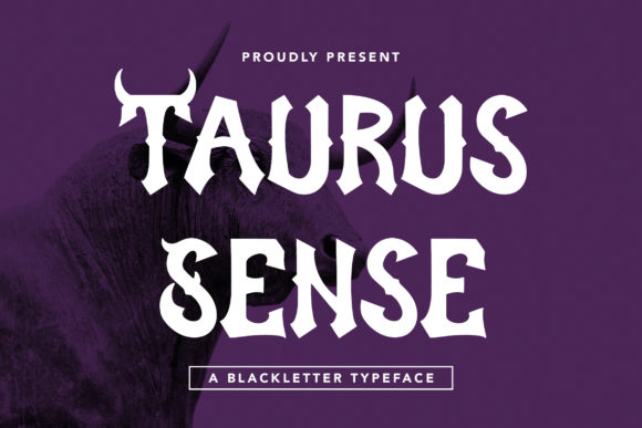 Taurus Sense Font for Gothic-Inspired Web Design